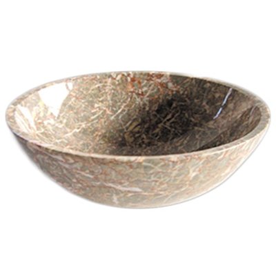 Buy Art Basin - Rare Marble Above Counter Basin - Brown on Building Materials.NG